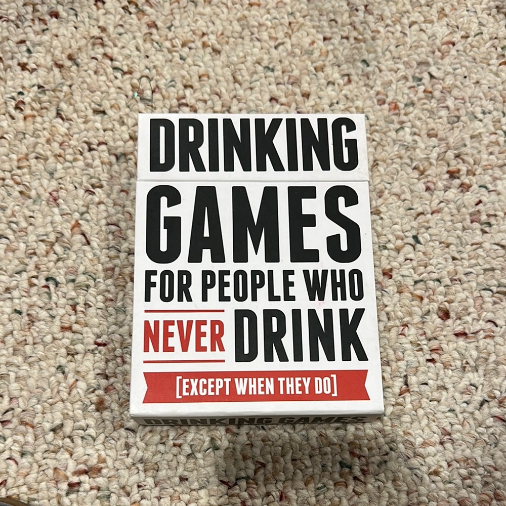 Drinking Games for People Who Never Drink